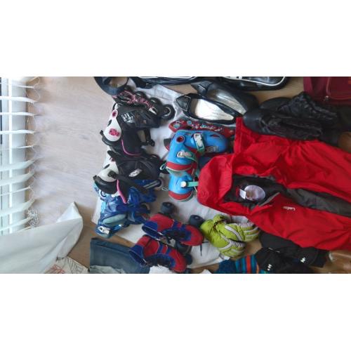 BOYS CLOTHES, SPORTS BAGS, CHILDREN'S SKATES, WOMEN'S CLOTHES AND MORE