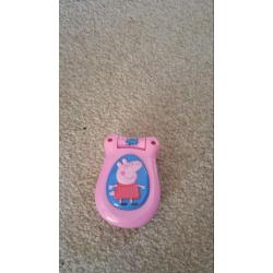 Peppa pig interactive mobile phone