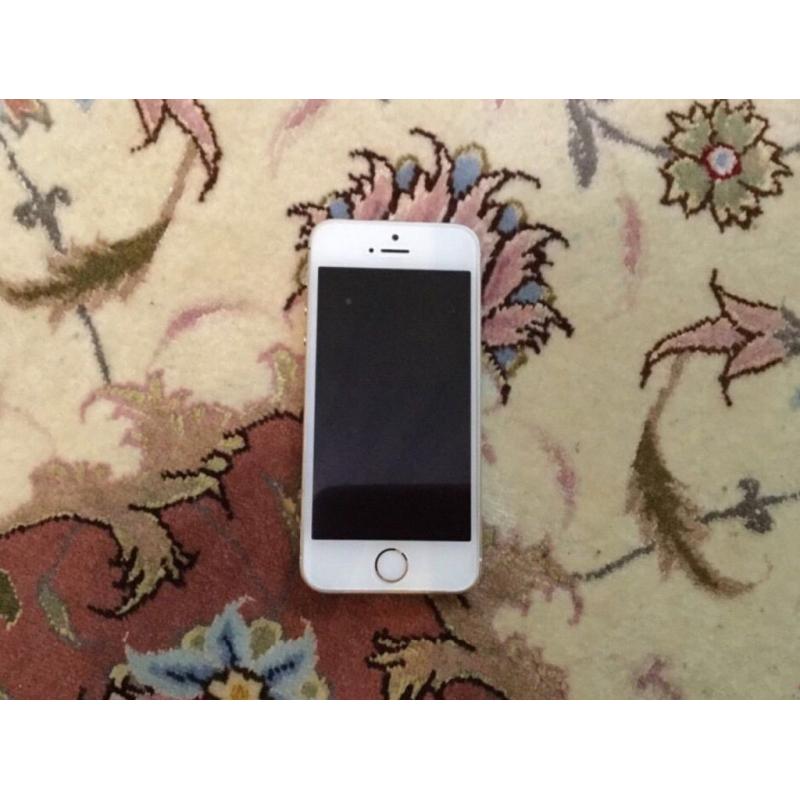 iPhone 5S 16GB Gold Unlocked Jailbroken Rare!!