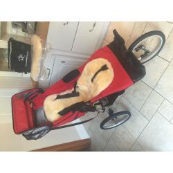 Special needs pushchair Advance Mobility Independence in Red