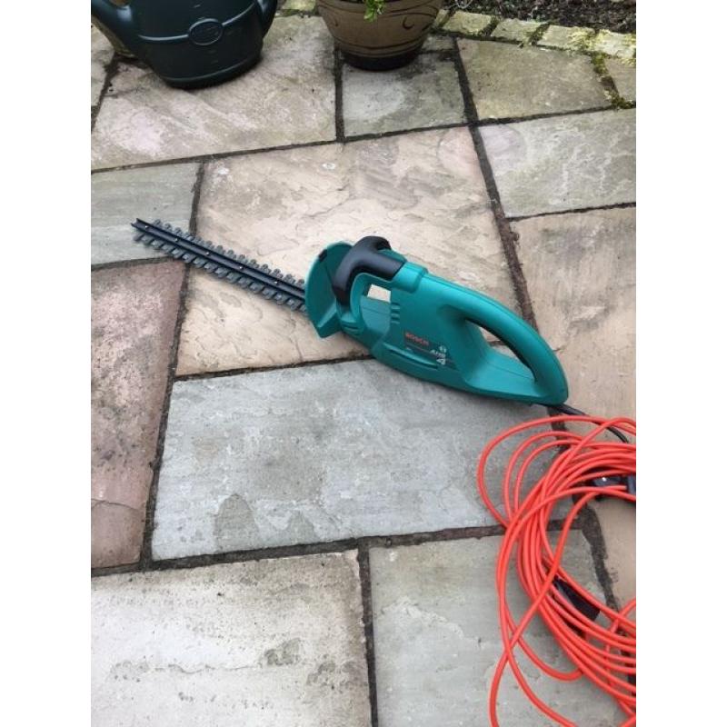Bosch electric hedge trimmer