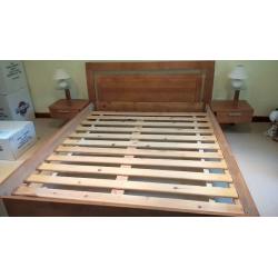 Queen Size Cherry Wood bed