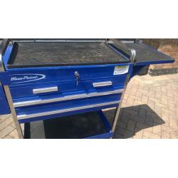 Bluepoint Tool Box Service Trolley Snap-on with selection of sockets etc
