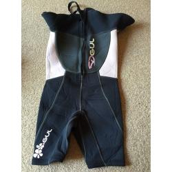 Gul shortie wetsuit size jxxs