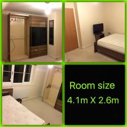 2 rooms available in a shared house, fully furnish
