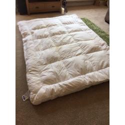 Goose Feather & Down Mattress Topper (double)