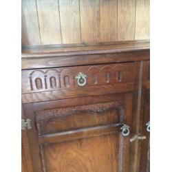 Old oak dresser