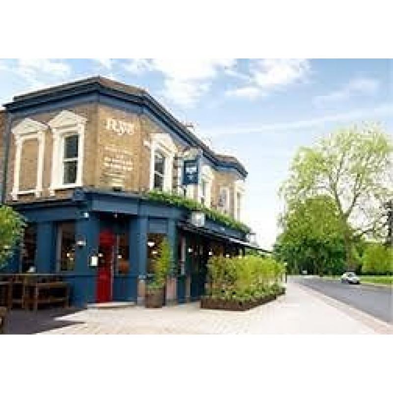 The Rye in Peckham is looking for a full time Kitchen Porter to join the team