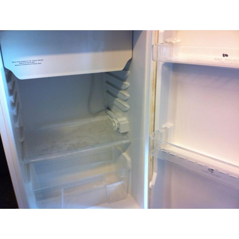 under counter fridge Haier with ice box
