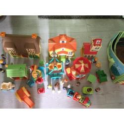 Great collection of happyland toys