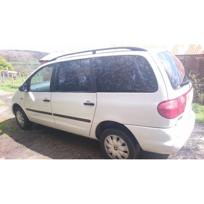 Seat Alhambra, people carrier, 7 seater for spares or repair