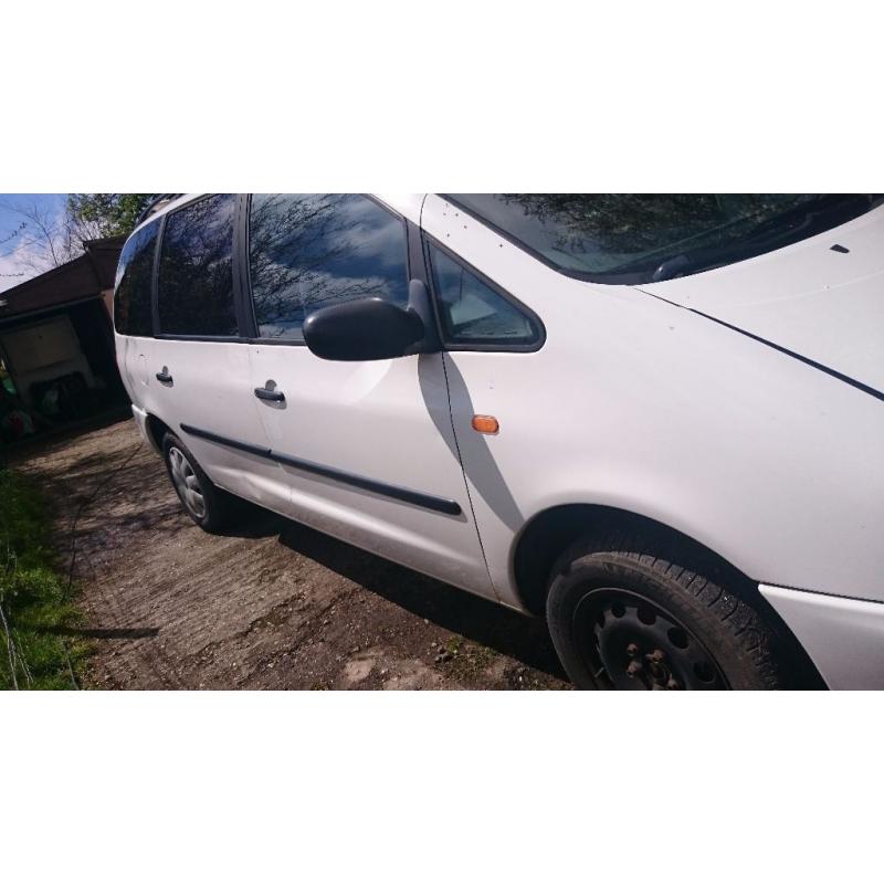 Seat Alhambra, people carrier, 7 seater for spares or repair