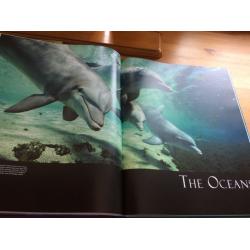Beautiful very large hardback sea wildlife encyclopaedia book new
