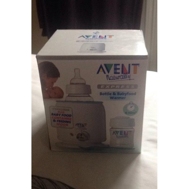 Avent bottle and babyfood warmer