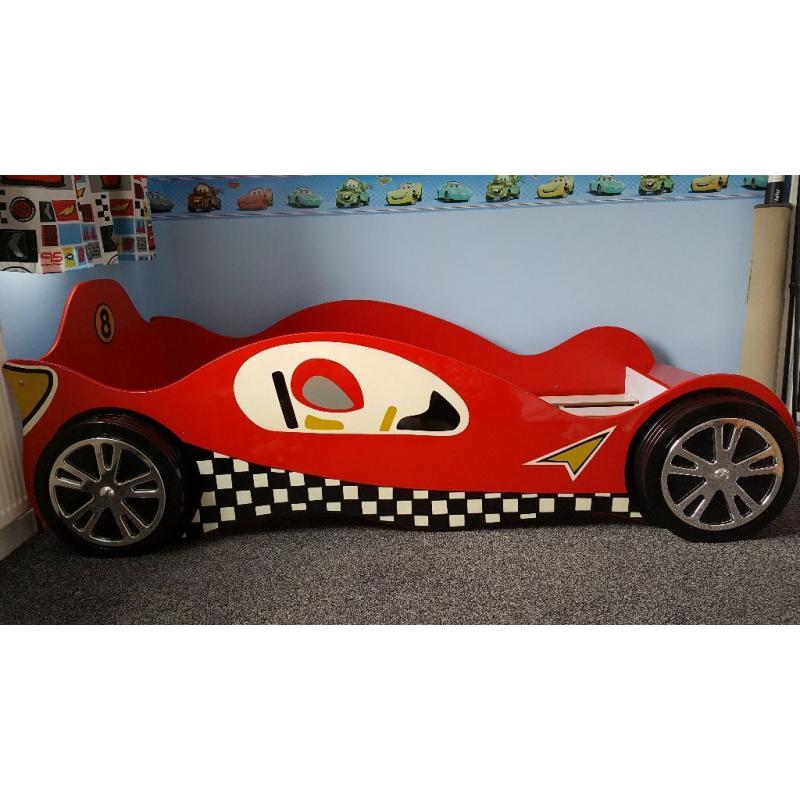 Children's Racing Car Bed