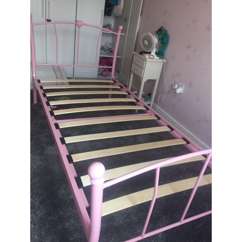 Girls single bed frame