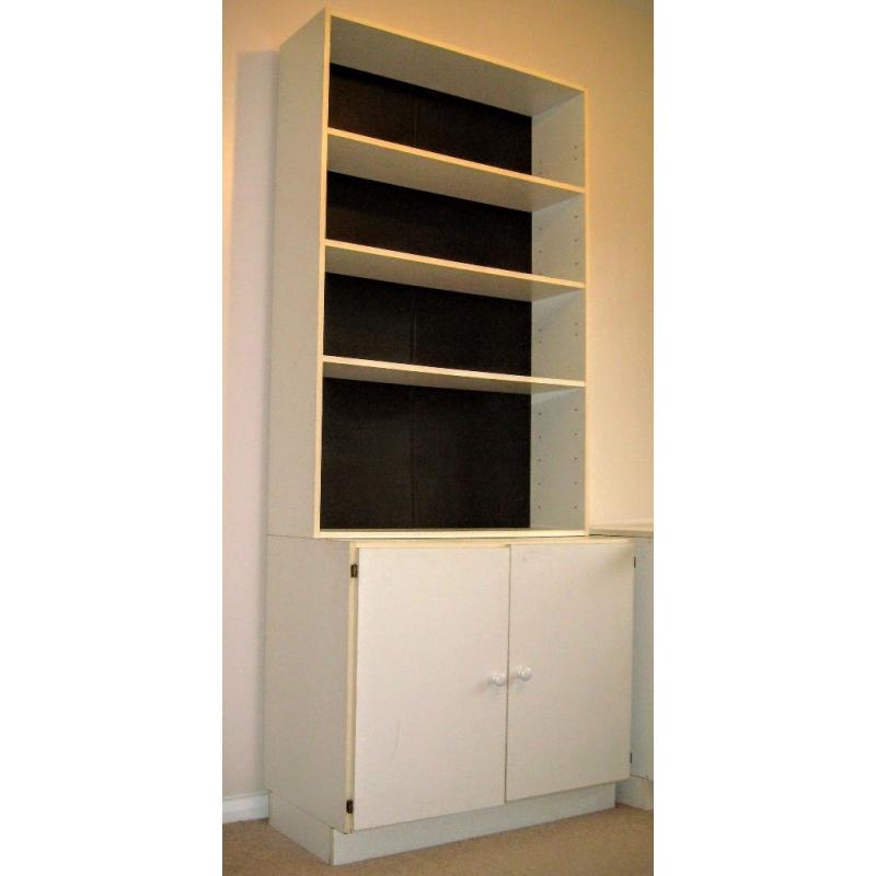 Cupboard and shelving unit