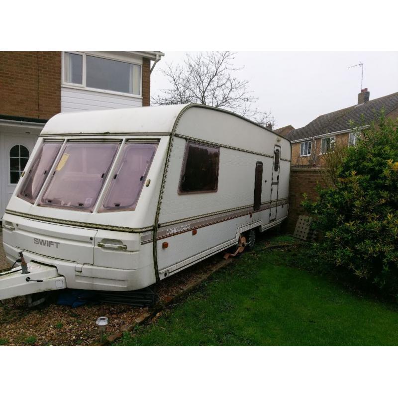 Swift conqueror 5berth twin axle. Plus awnings and all you need.