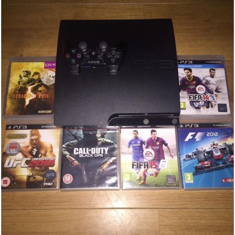 PS3 console with pad 120gb