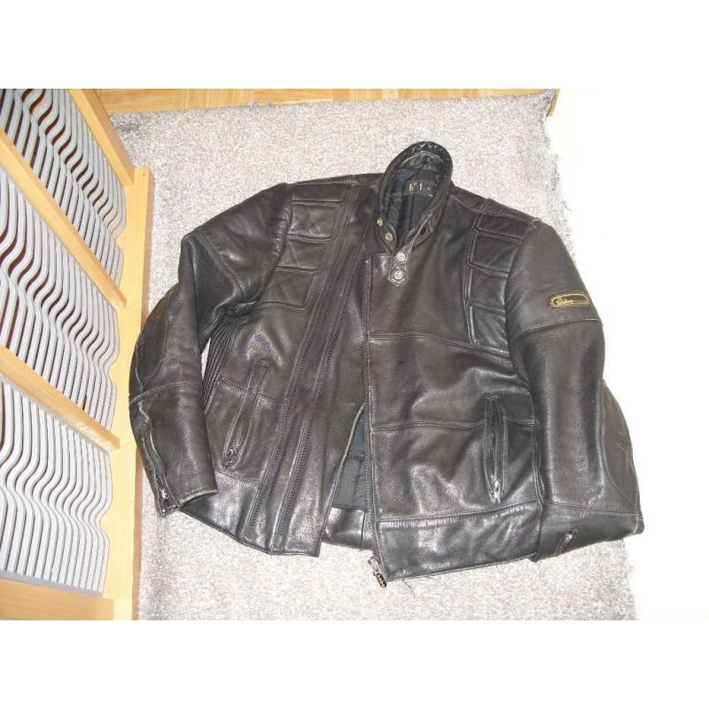 motorbike bobo leather jacket