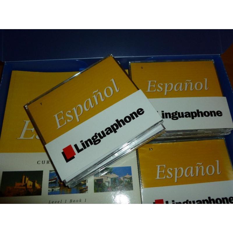 Linguaphone learn to speak Spanish book and cd complete set, as new