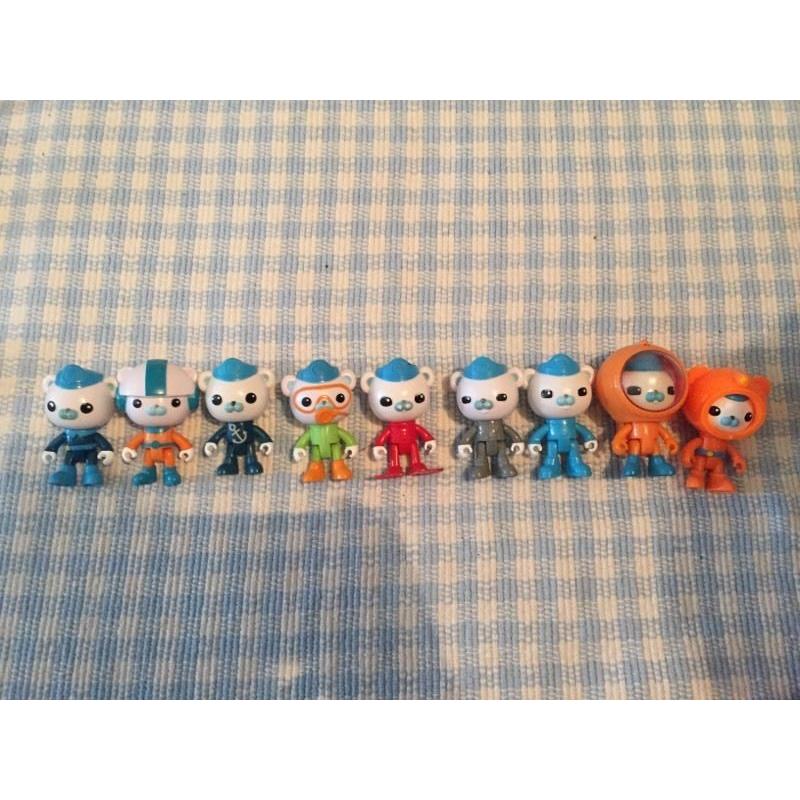 9 different versions of Caption Barnicals from Octonauts