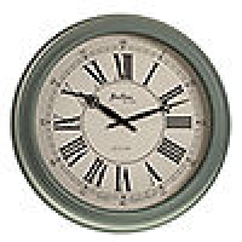 Large duck egg blue clock from The Range brand new