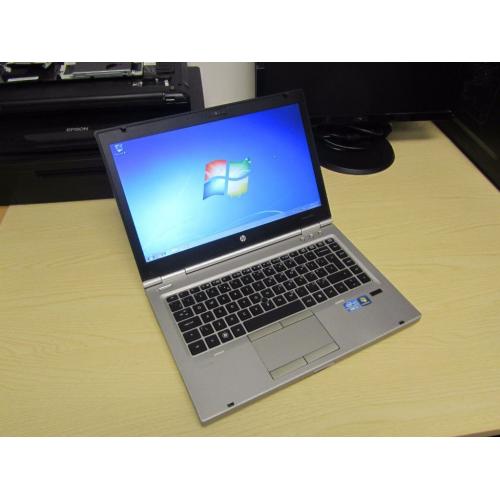 HP Elitebook 8460p laptop 320gb hd 8gb ram Intel 2.5ghz x 4 Core i5-2nd generation processor