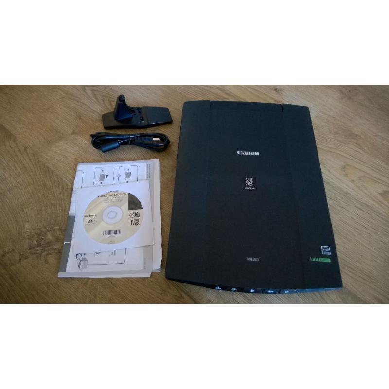 Canon CanoScan LIDE 220 Flatbed Scanner, Brand New, Has Never Been Switched On