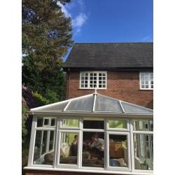 Polycarbonate conservatory roof