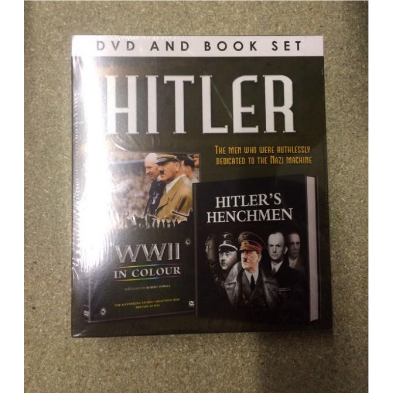 Hitler DVD and book set. Brand new