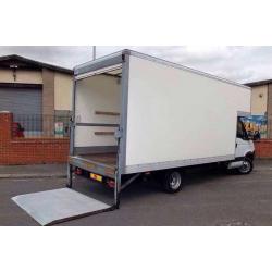MAN &Van Large Loton van with tail lift Best price All uk call 24/7