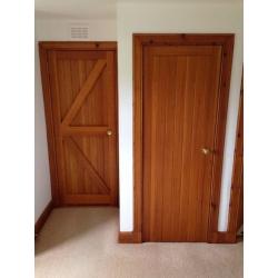 22 heavy internal doors, high quality and in good condition