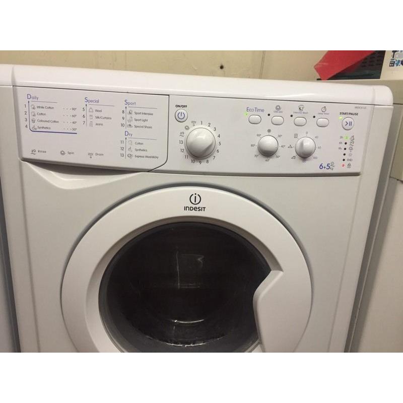 Indesit washer dryer can deliver