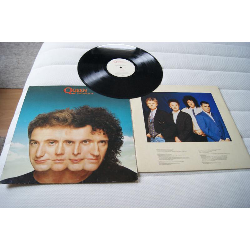 QUEEN The Miracle 1989 UK VINYL LP EXCELLENT CONDITION