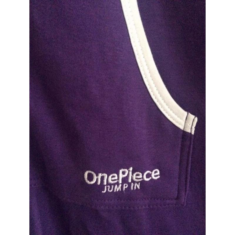 One Piece Onesie - Medium - Purple - Great Condition