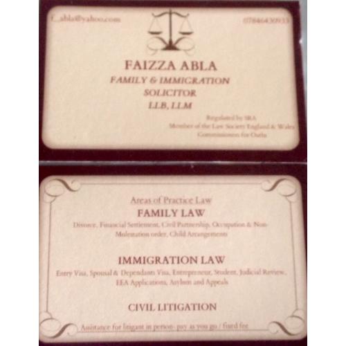 Are you seeking Immigration&Family law advice