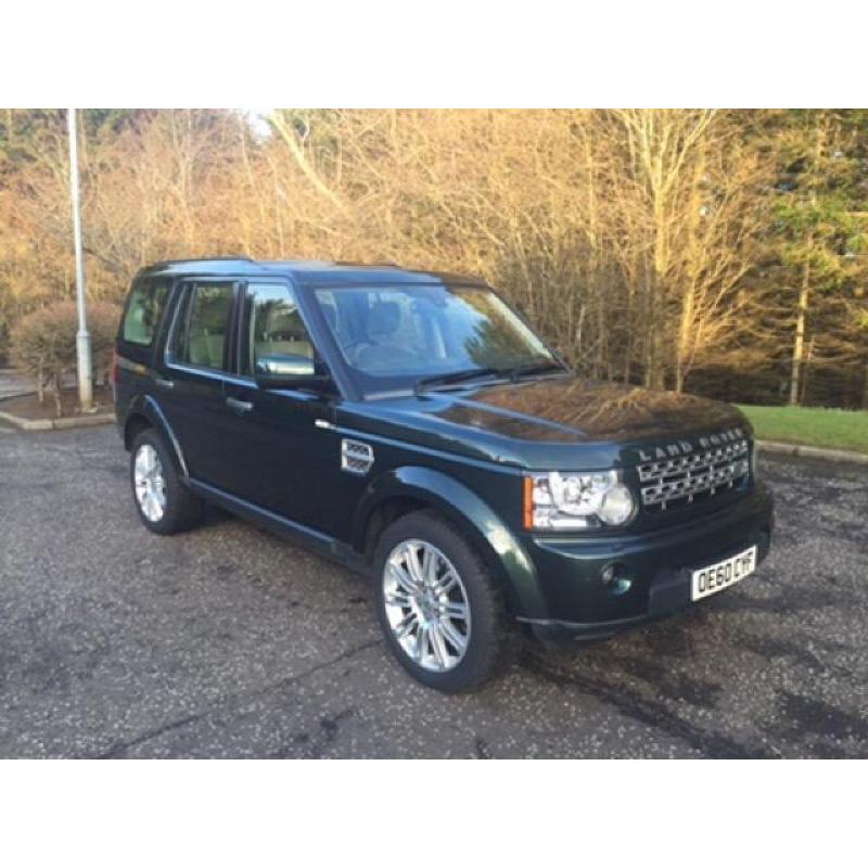 2011 60 LAND ROVER DISCOVERY 3.0 4 TDV6 HSE 5D AUTO 245 BHP DIESEL