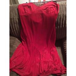 Red dress size 12