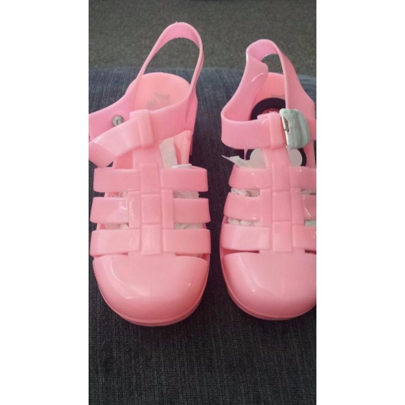Girls jelly shoes size 12