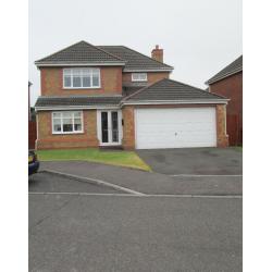 GOOD TENANTS WANTED FOR 4 BEDROOM DETACHED HOUSE TO RENT-TO LET-BRIGHTONS-FALKIRK