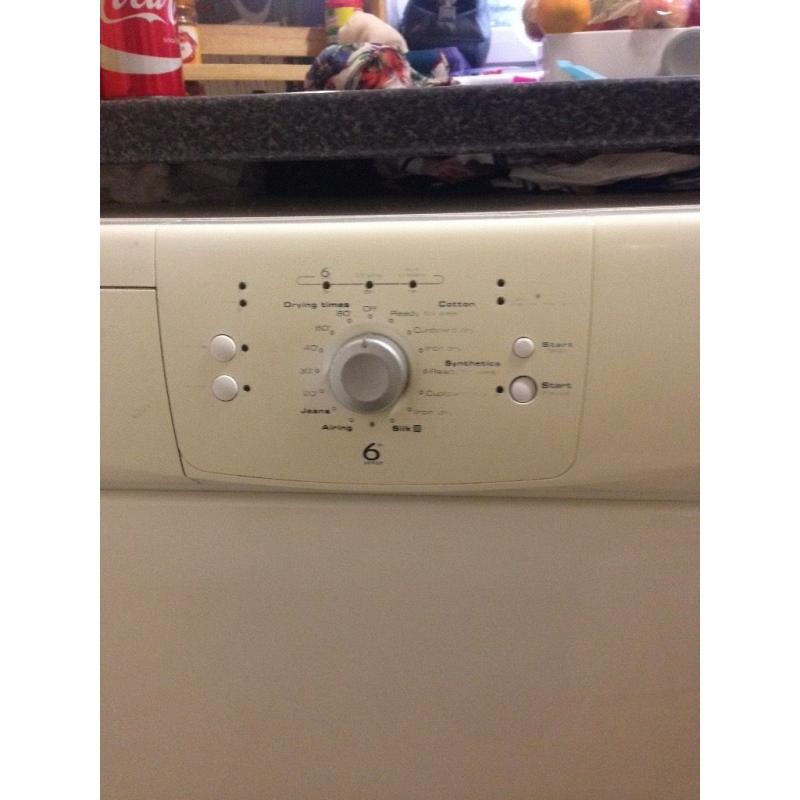 Whirlpool condenser tumble dryer, 6 years old in good working order