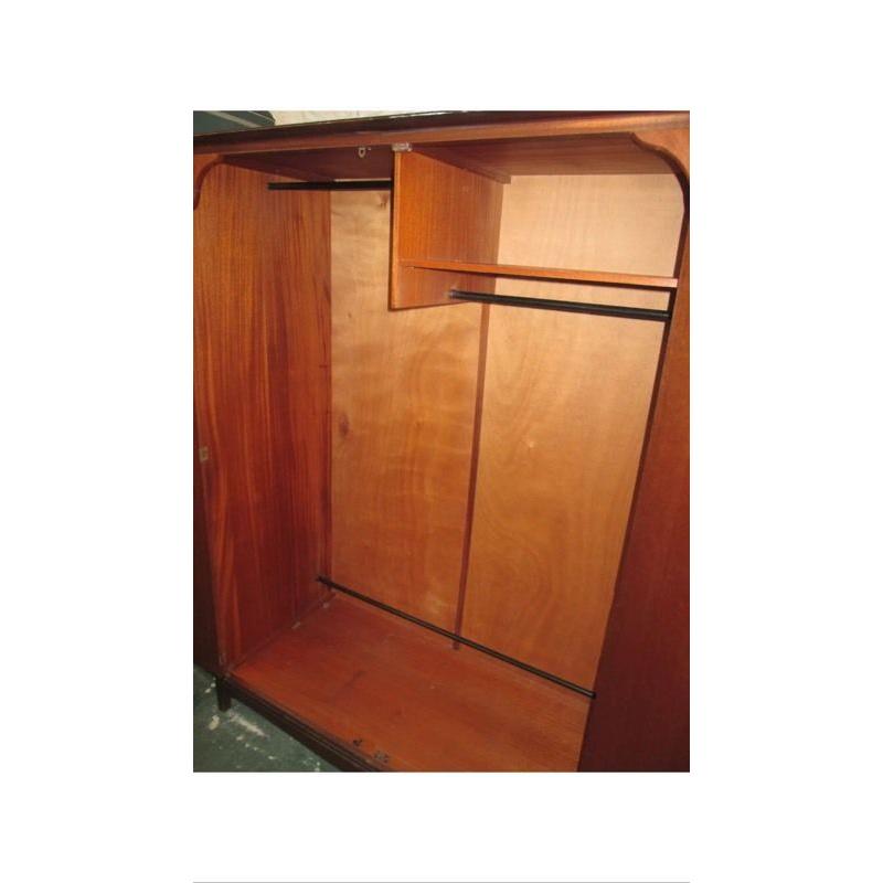 Large Stag mahogany wardrobe