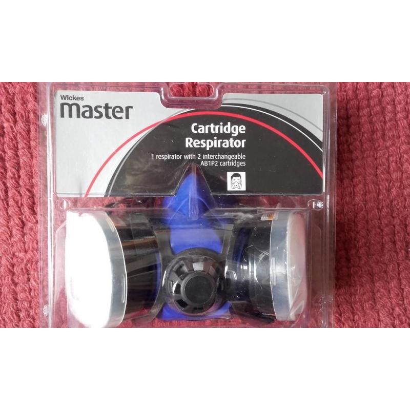 Wickes Master Cartridge Respirator- never been used