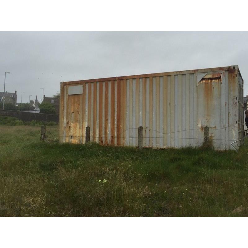 20ft x 8ft Storage/shipping container FOR SALE Buckie