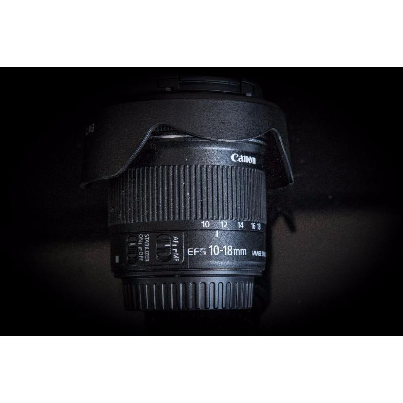Canon EF S 10 18mm f/4.5 5.6 IS STM Lens