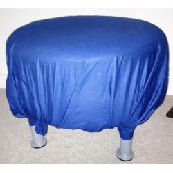 *** FREE TO COLLECT*** IKEA round circular footstool with screw-in, removable legs.