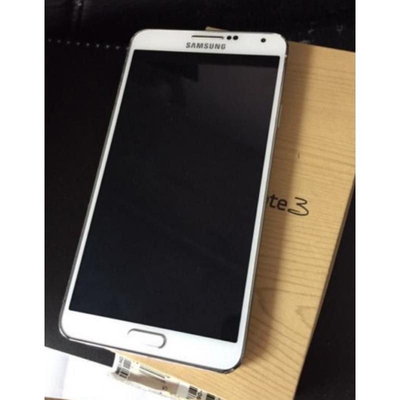 USED WHITE SAMSUNG GALAXY NOTE 3 SM-N9005 - UNLOCKED