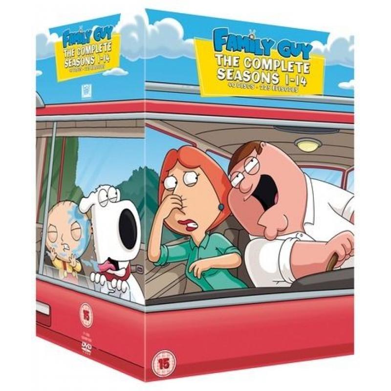Family Guy Boxset Season 1-14