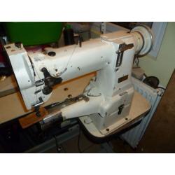 Seiko cylinder arm compound walking foot sewing machine with an attachment assembly Model CW-8B